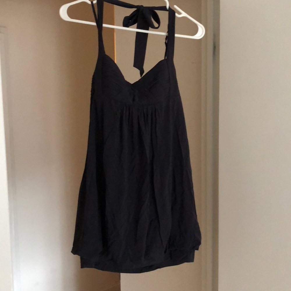 navy bcbg dress